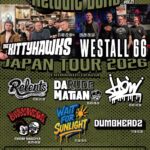 Melodic Bomb vol.21-The Kitty Hawks & Westall66 JAPAN TOUR 2026-